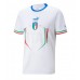 Tanie Strój piłkarski Włochy Koszulka Wyjazdowej 2022 Krótkie Rękawy
